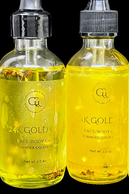 24k Gold Oils